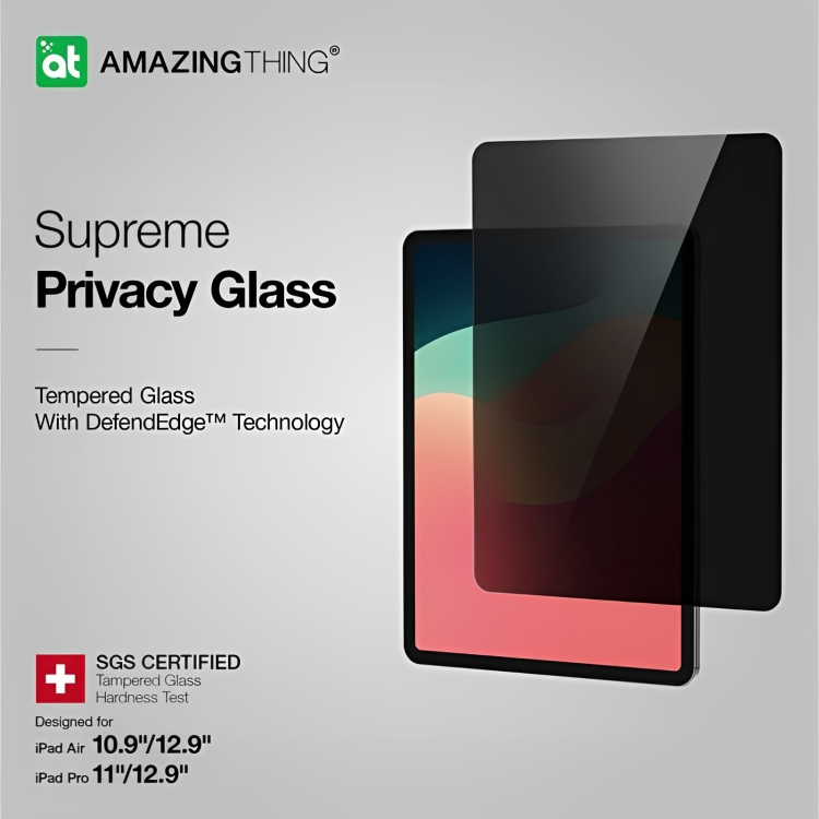 AMAZINGTHING iPad Pro 13'' (M4) Radix Privacy Glass AMAZINGTHING iPad Pro 13'' (M4) Radix Privacy Glass